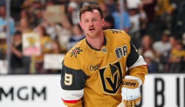 Vegas' Jack Eichel offers a perfect response to Golden Knights being voted the most-hated team in the NHL
