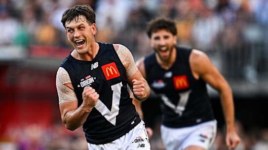 Zak Butters and Marcus Bontempelli would be teammates again if the Power superstar makes the move to Whitten Oval.
