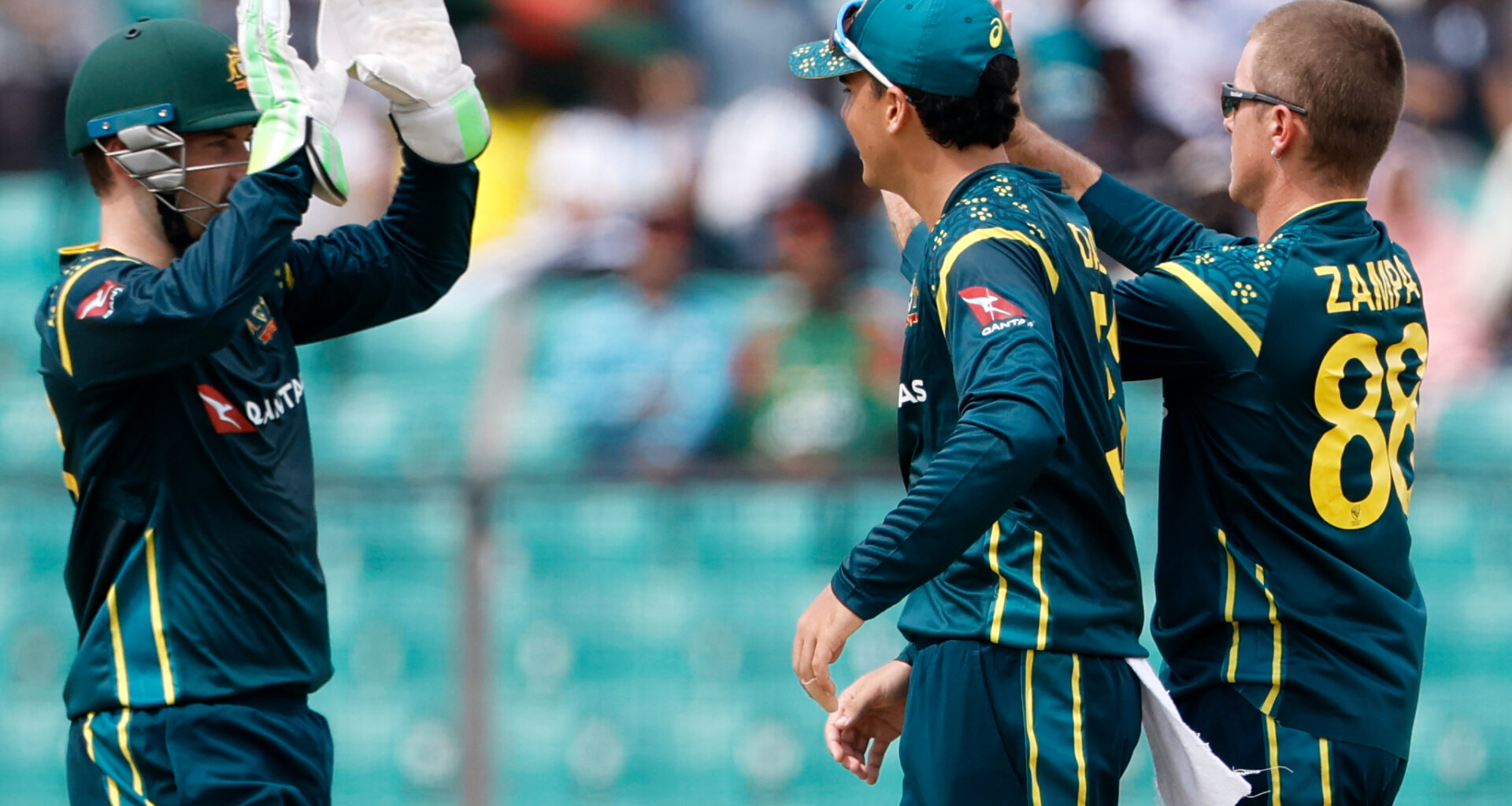 Spinners Zampa and Davies shine as Australia wins opening T20 vs Bangladesh
