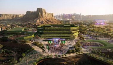 Saudi Arabia’s coveted men’s tennis event set for unbuilt, futuristic venue at new megaproject
