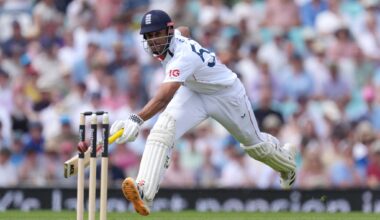 Gay steadies England after a costly run out and is 48 at tea at The Oval against New Zealand