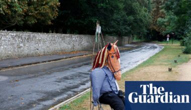 Wiltshire village exhibits Martin Parr’s final photos of scarecrows and prize veg | Martin Parr