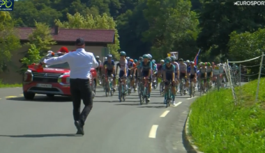 Neutralisation chaos unsettles Pithie and Red Bull, Rajović wins Tour of Slovenia stage 2
