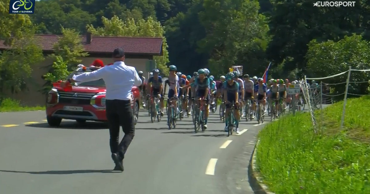 Neutralisation chaos unsettles Pithie and Red Bull, Rajović wins Tour of Slovenia stage 2