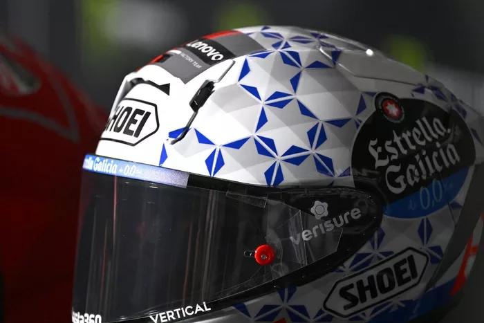 Marc Marquez's helmet, Ducati Team