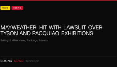 Mayweather hit with lawsuit over Tyson and Pacquiao exhibitions