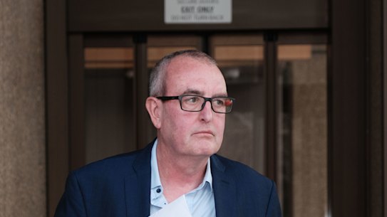 Metigy co-founder David Fairfull, pictured in 2023, has pleaded guilty to misleading investors.
