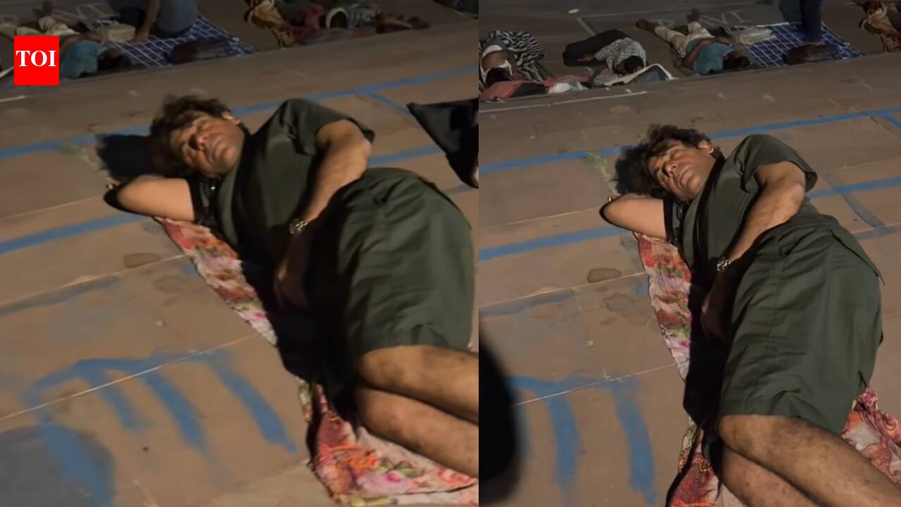Sunil Grover sleeps on a riverbank among devotees, shares serene glimpse of a simple night under the stars |