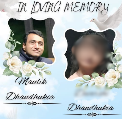 The funeral notice described the pair as ‘two kind and gentle souls who will forever remain in our hearts’.