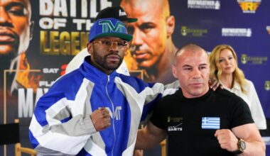 DAZN pulls Mayweather fight after injunction from Tyson promoters
