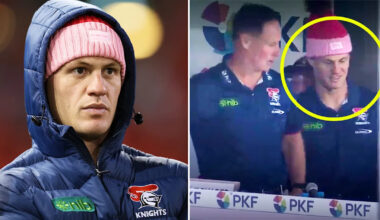 Kalyn Ponga spotted in telling moment as Knights get out of jail in NRL win over Dragons