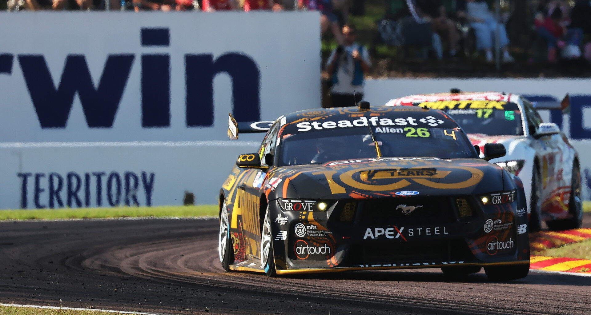 Supercars news: Kai Allen beats Cameron Waters to Saturday Darwin win
