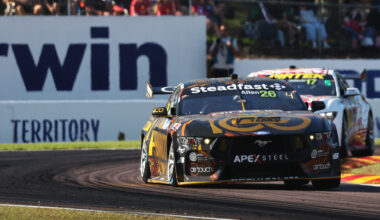 Supercars news: Kai Allen beats Cameron Waters to Saturday Darwin win