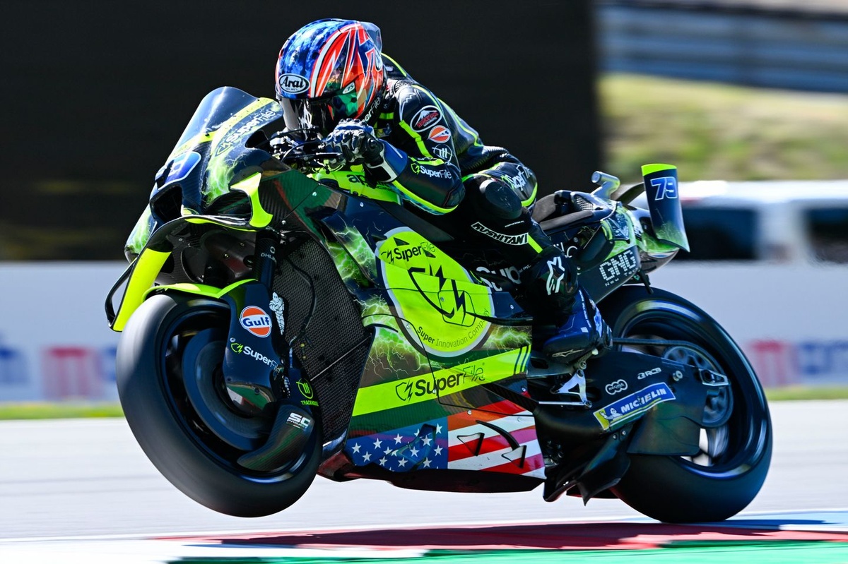 MotoGP Czech GP: Ogura scorches to first pole position