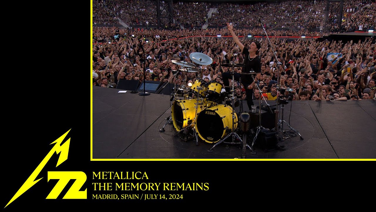 Metallica: The Memory Remains (Madrid, Spain - July 14, 2024) - YouTube