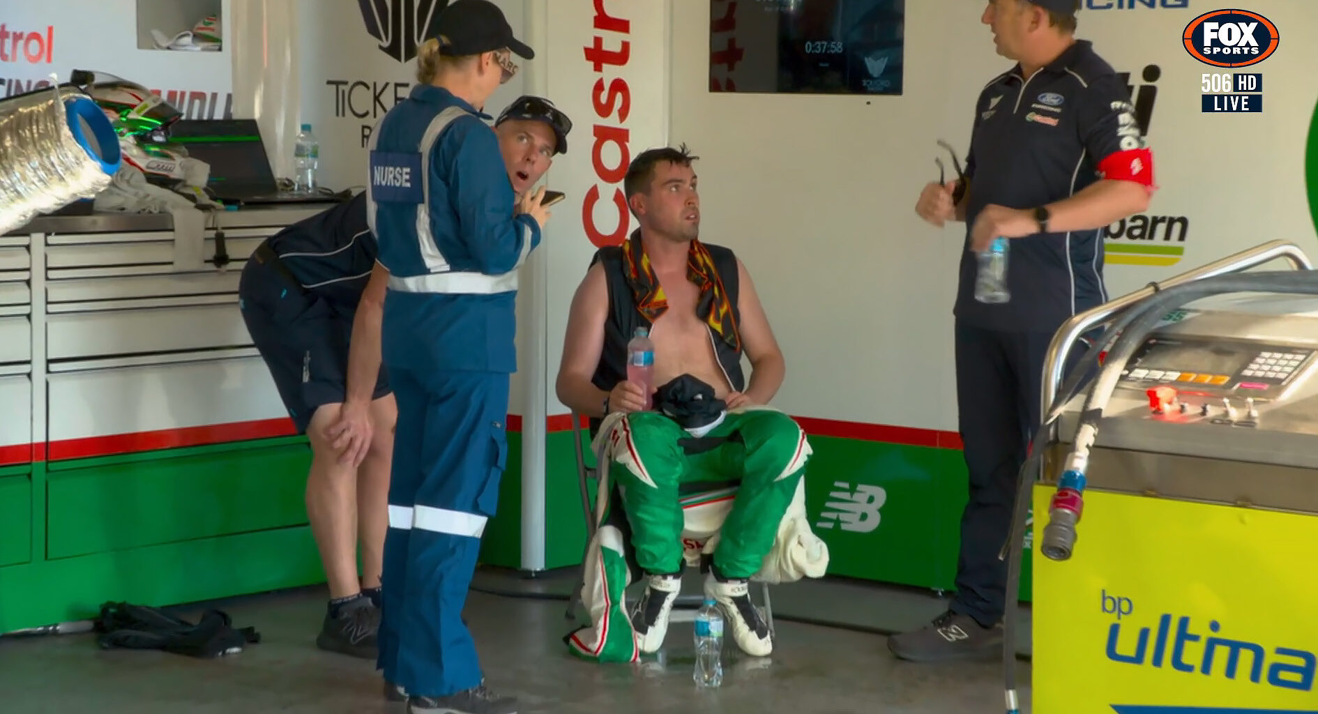 Supercars news: Thomas Randle couldn't walk after Darwin cool suit failure