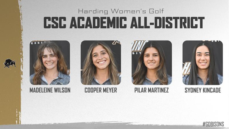 Senior Quartet Earns CSC Academic All-District Honors