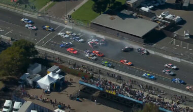 NASCAR news: San Diego O'Reilly Auto Parts Series race stopped after 19-car crash
