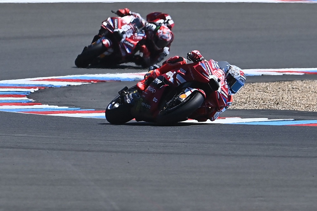 MotoGP Czech GP: Marc Marquez outduels Francesco Bagnaia to score back-to-back wins