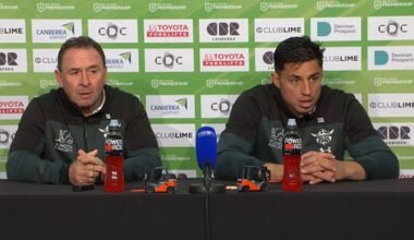 NRL Press Conference: Raiders v Storm