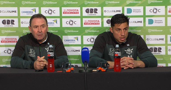 NRL Press Conference: Raiders v Storm