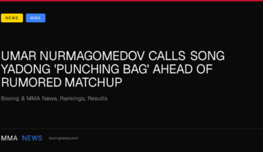 Umar Nurmagomedov calls Song Yadong 'punching bag' ahead of rumored matchup