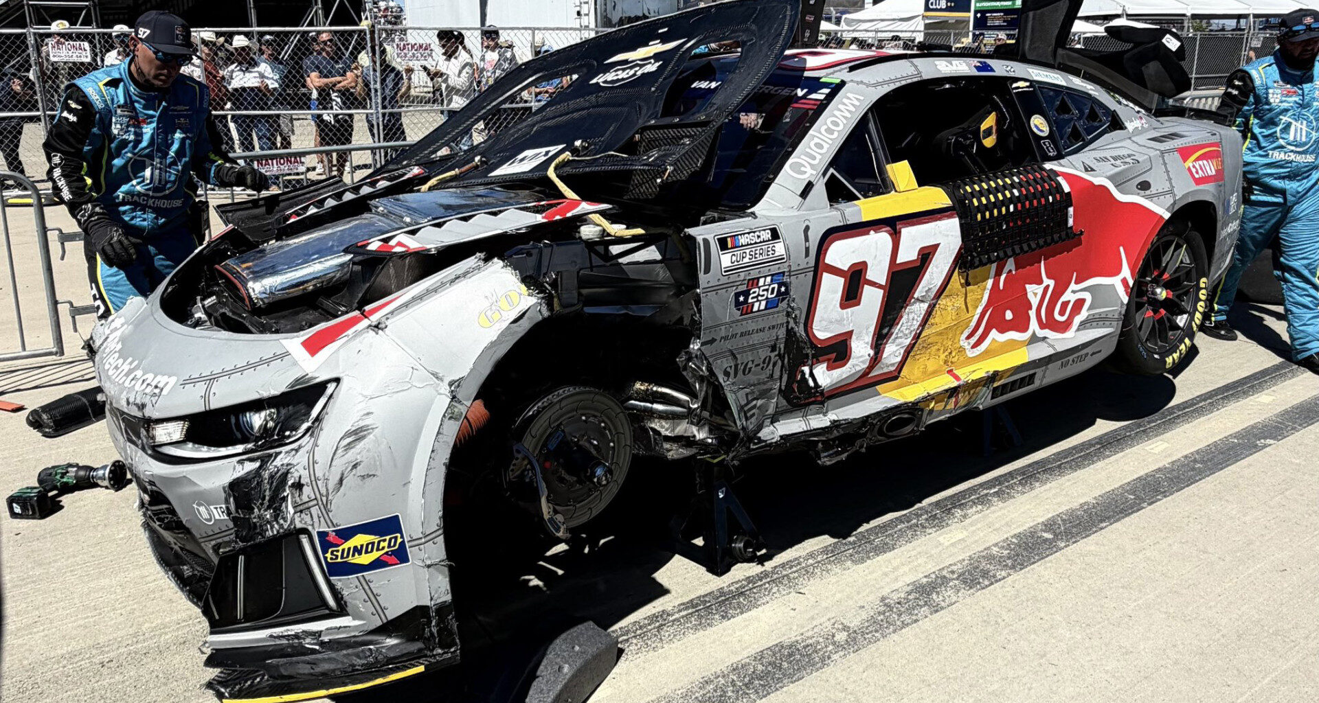 NASCAR news: Shane van Gisbergen ‘filthy’ over race-ending San Diego crash