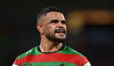 NRL news, State of Origin 2026: Latrell Mitchell suffers torn calf injury, ruled out for Rabbitohs and NSW Blues