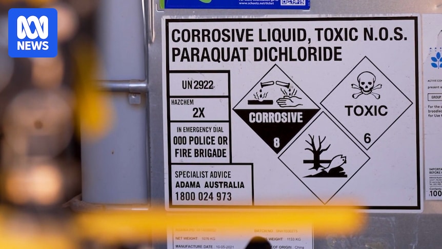 Chemical regulator approves restricted use of herbicide paraquat previously linked to Parkinson's disease