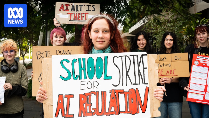 Sunshine Coast students push back as Australia positions itself as a global AI leader