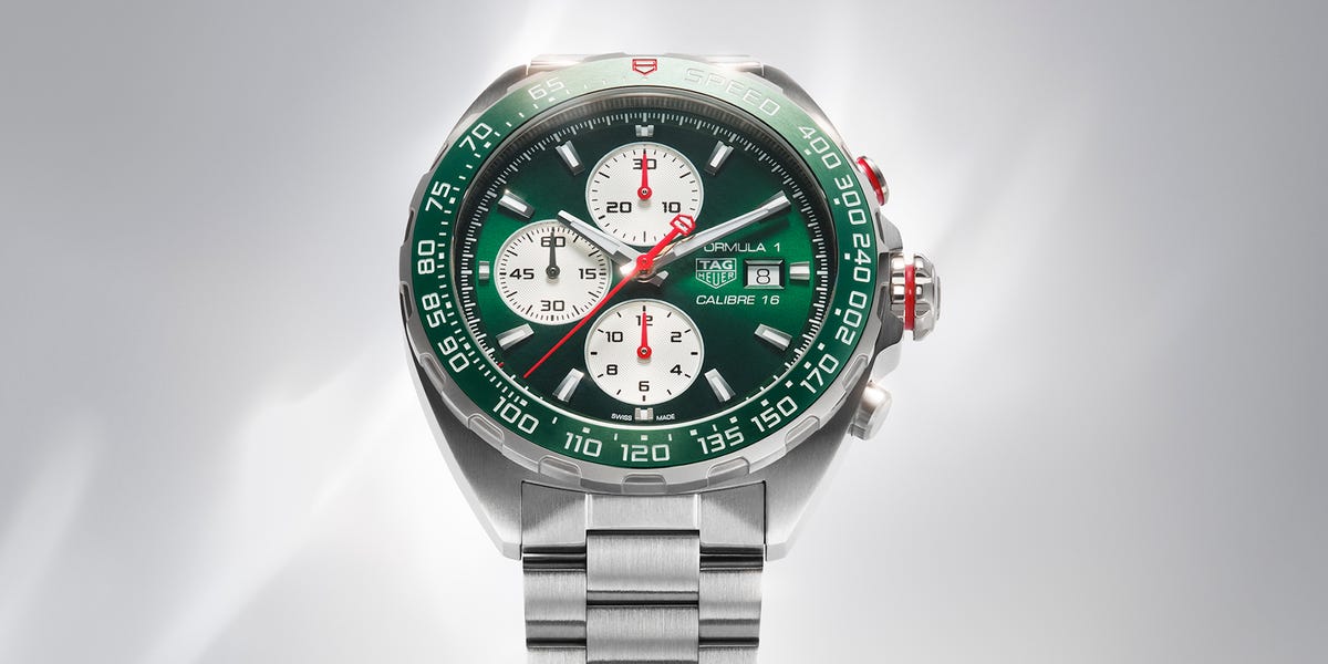 TAG Heuer's New Formula 1 Chronograph Watch is Limited to 500