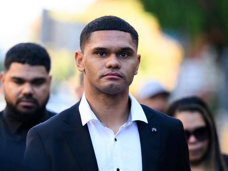 NRL player Tyrone Munro is accused of assaulting and causing actual bodily harm to a former partner. Photo: Dan Himbrechts/AAP PHOTOS