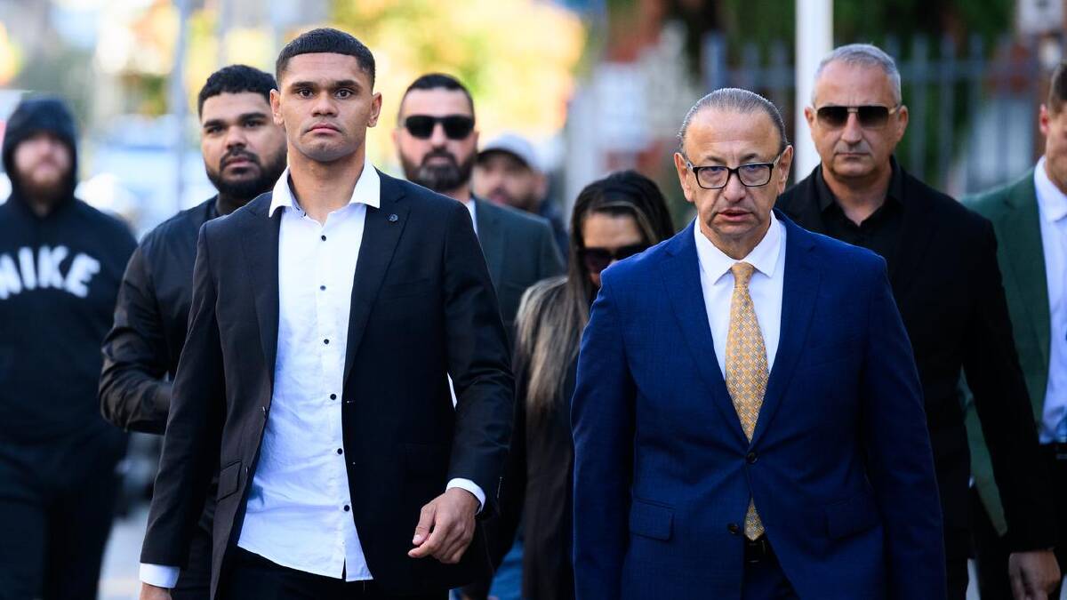 Tyrone Munro's lawyer Elias Tabchouri urged the NRL to reconsider their no-fault rule in this case. (Dan Himbrechts/AAP PHOTOS)