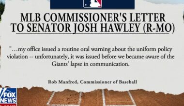 MLB commissioner blames communication breakdown amid Bible verse cap backlash