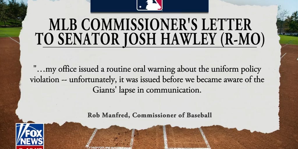 MLB commissioner blames communication breakdown amid Bible verse cap backlash