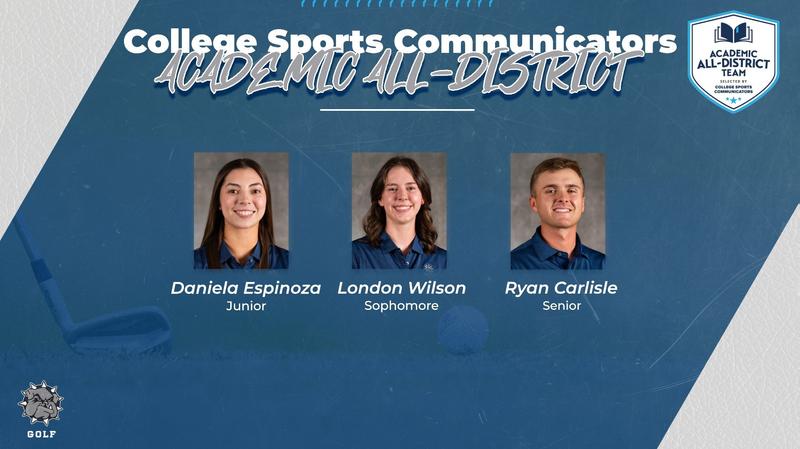Three from SWOSU Golf Named CSC Academic All-District
