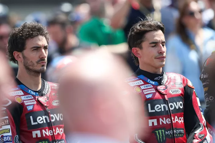 Francesco Bagnaia, Ducati Team, Marc Marquez, Ducati Team