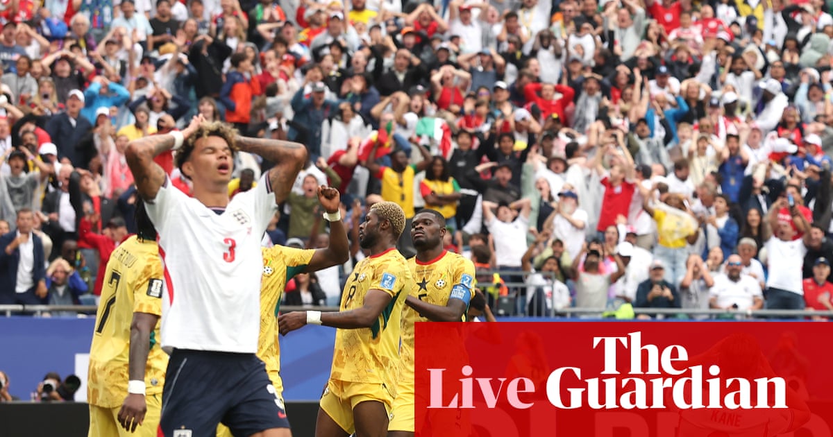 England 0-0 Ghana: World Cup 2026 – live | World Cup 2026