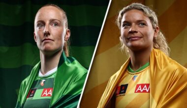 'I'm getting in your head already': Cats duo turn rivals for Australia v Ireland showdown