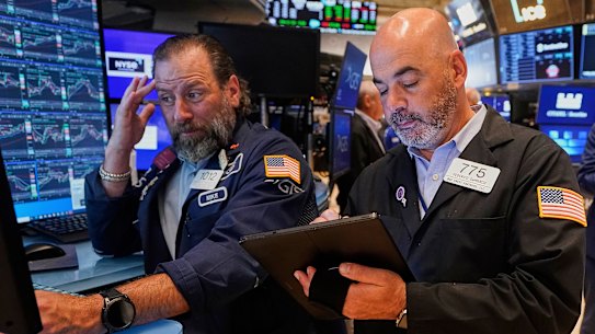 The cracks are appearing on Wall Street. 