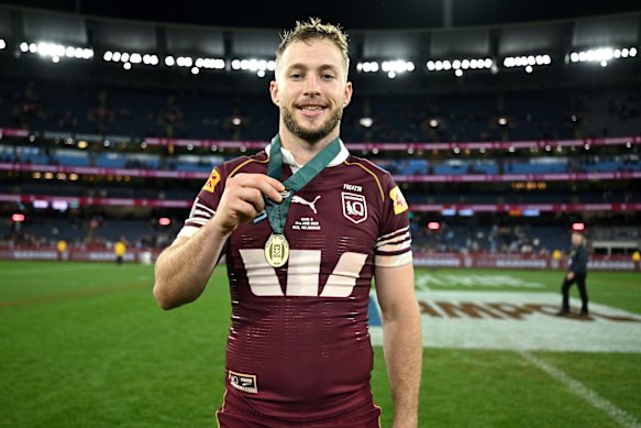 Sam Walker was man of the match in Origin 2 at the MCG.