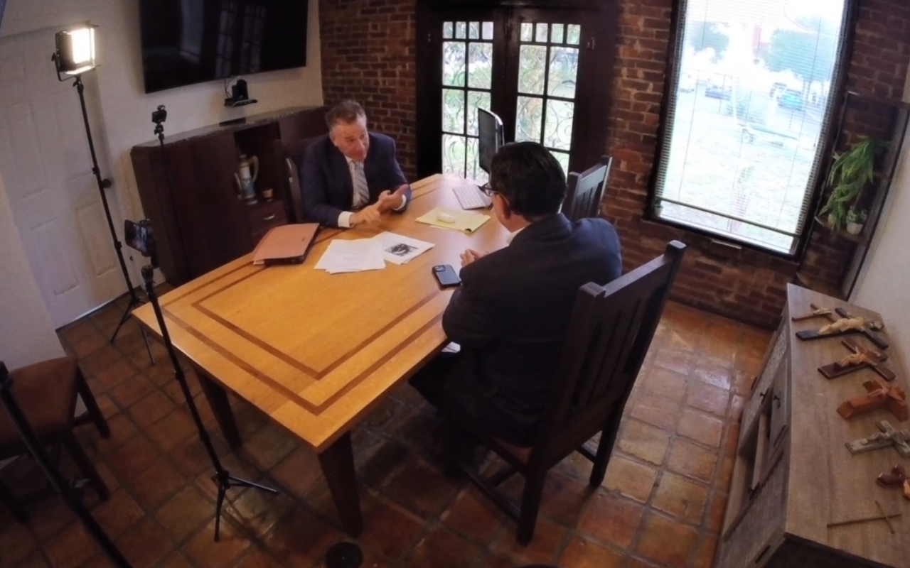 Attorney Matt Weidner and Adam Walser