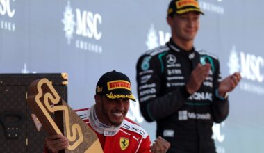 George Russell: Ferrari and Lewis Hamilton a "huge threat" to F1 2026 title bid