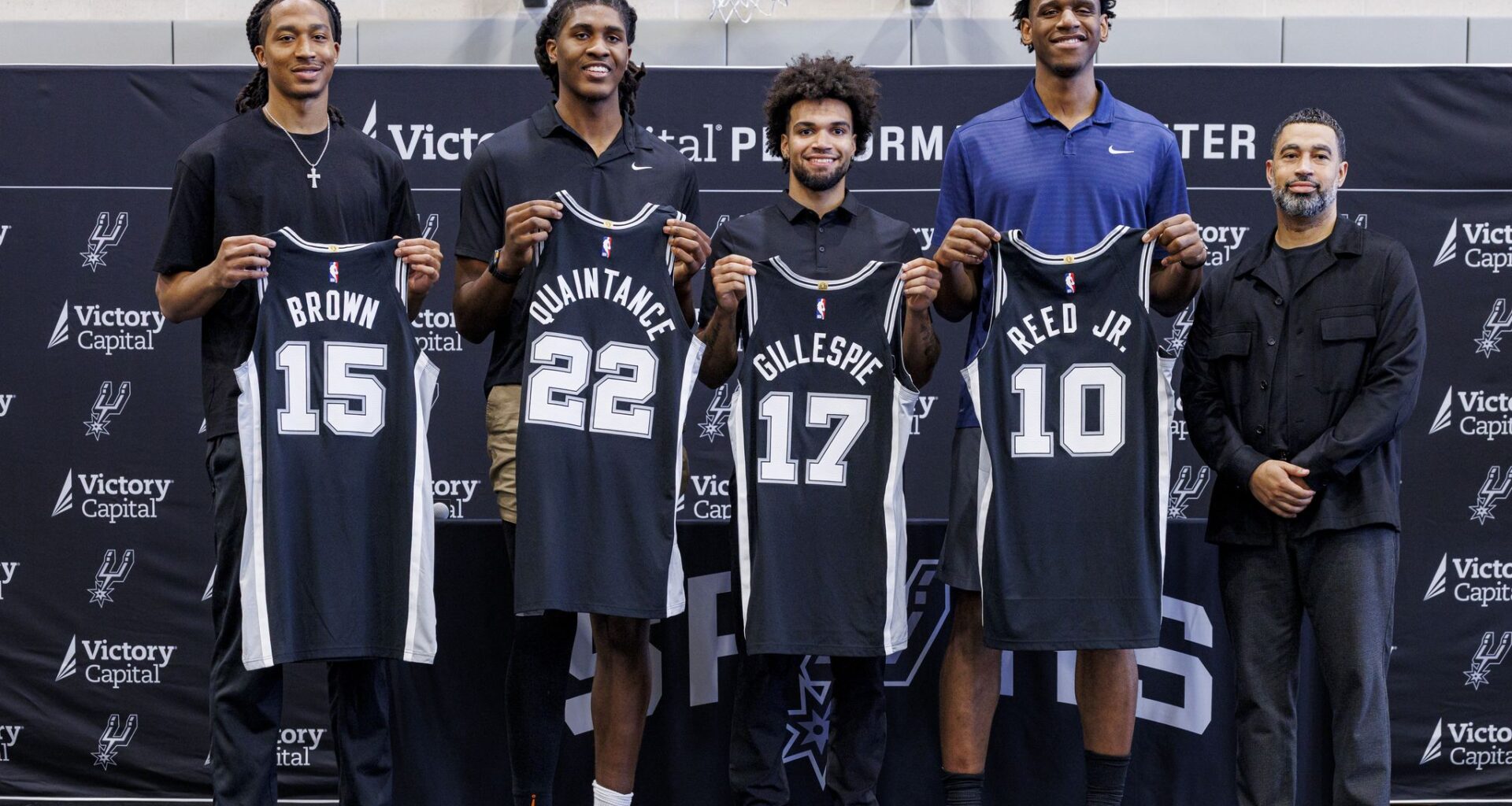 Spurs' four-man rookie class ready to get to work