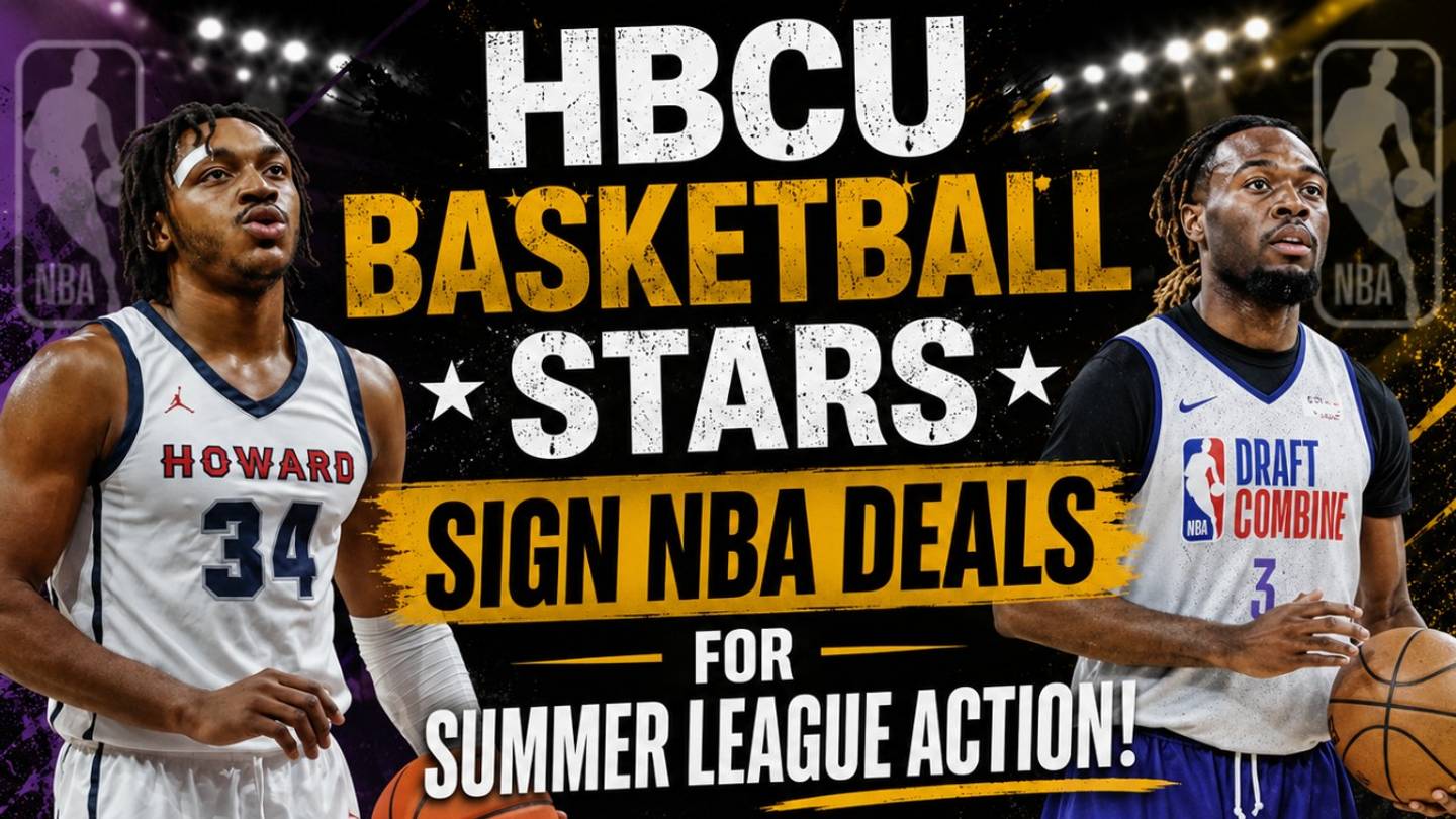 HBCU Basketball Stars Aaron Nkrumah, Bryce Harris Sign NBA Deals After 2026 Draft