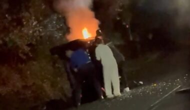 Parramatta coach Jason Ryles rescues woman from burning car hours after South Sydney loss