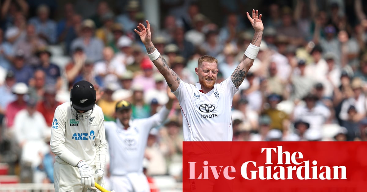England v New Zealand: third men’s Test, day two – live | England v New Zealand 2026