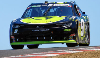 Shane van Gisbergen claims NASCAR O’Reilly Series pole position at Sonoma
