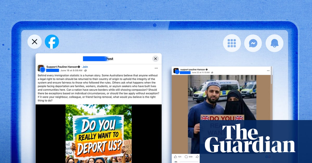 Pro-One Nation Facebook groups appear to be run by foreign ‘meme factories’ that monetise content | One Nation
