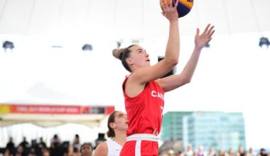 Canada falls to Australia in 3x3 Women's Series basketball final in Poitiers
